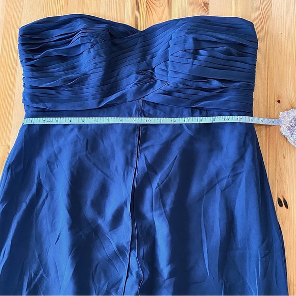 NWT David’s Bridal Strapless High-Low Dress - Picture 9 of 16